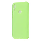 For HUAWEI Honor 10 Lite/P Smart/P Smart-Z 2019 Cellphone Shell Simple Profile Soft TPU Phone Case  Fluorescent green
