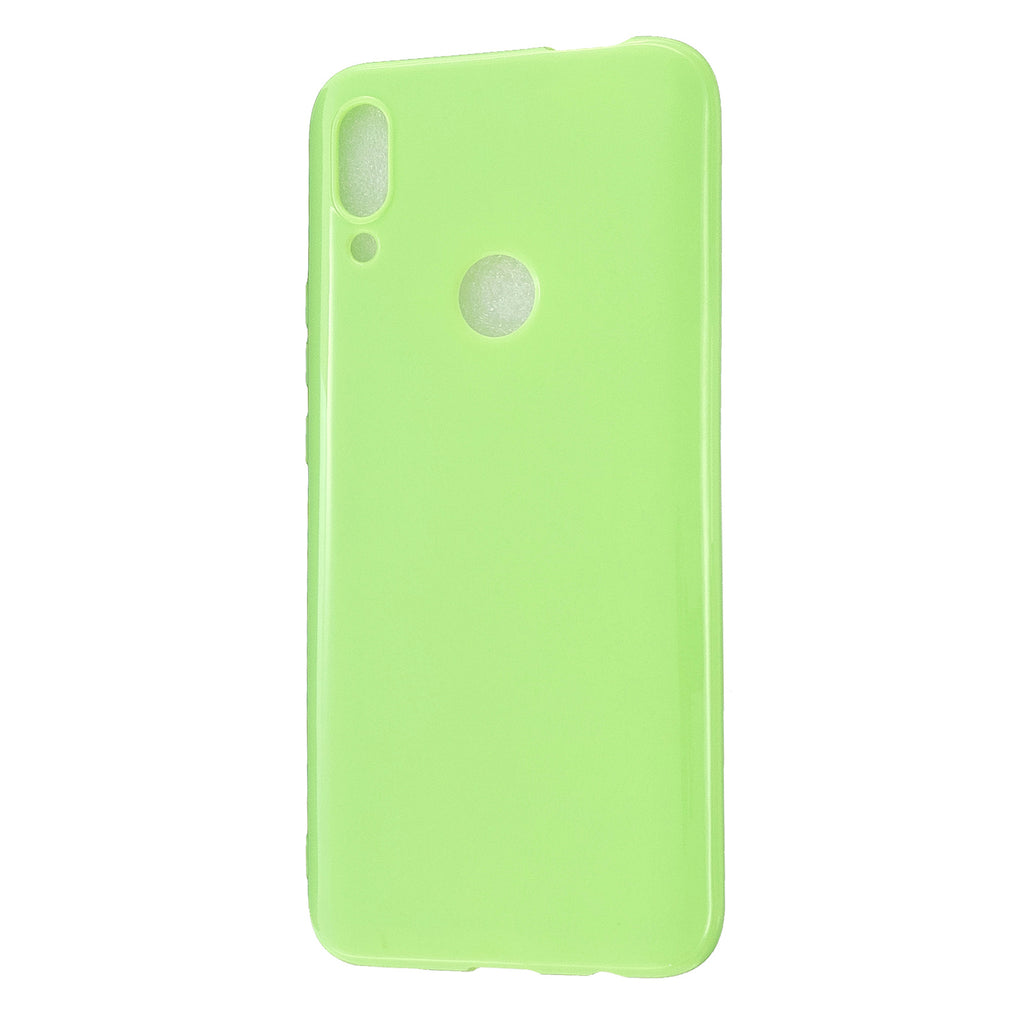For HUAWEI Honor 10 Lite/P Smart/P Smart-Z 2019 Cellphone Shell Simple Profile Soft TPU Phone Case  Fluorescent green