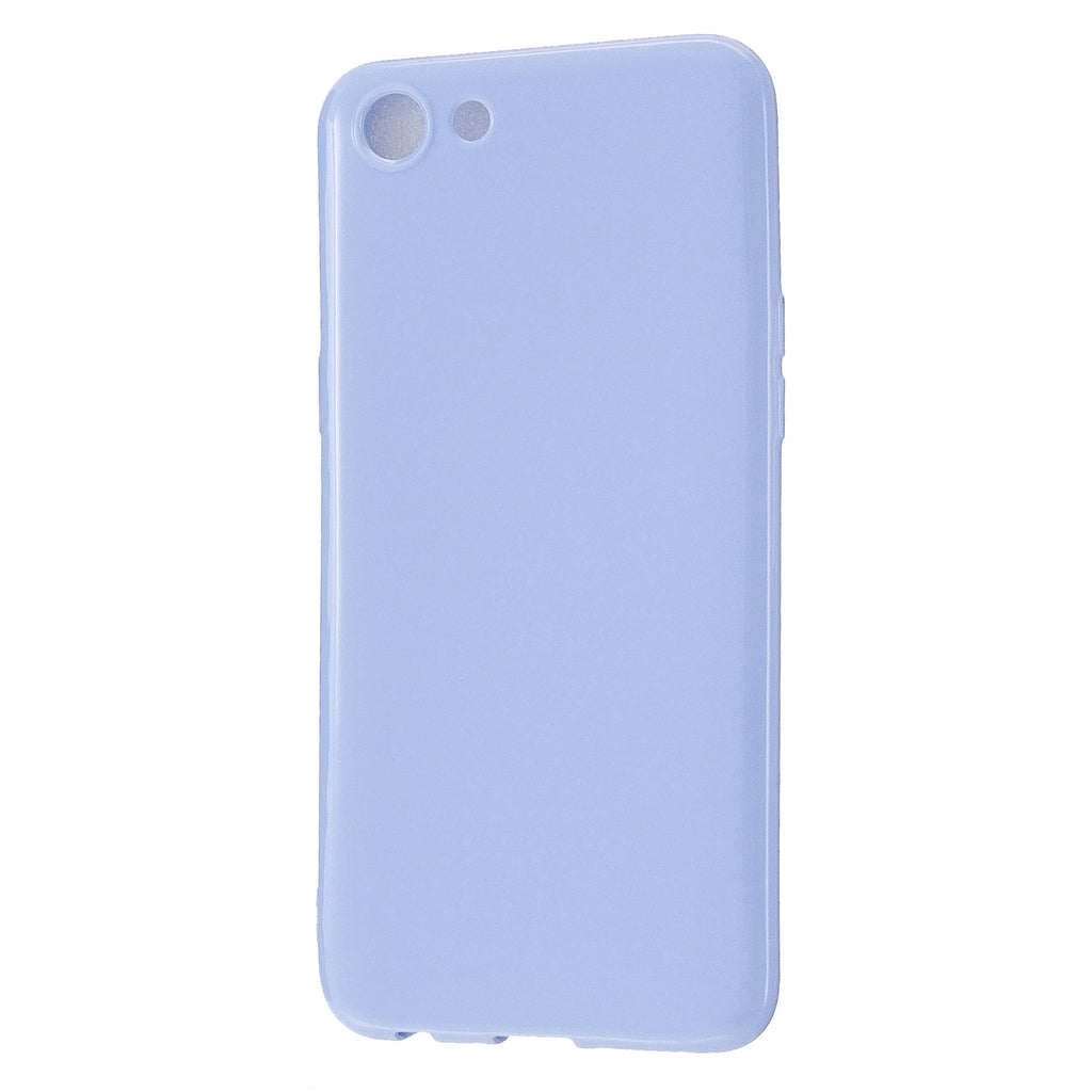 For OPPO A79/A83 Cellphone Cover Soft Hands Feel No-Fade TPU Phone Case Full Body Protection Taro purple
