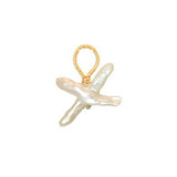 Ivory cross pearl - Silver