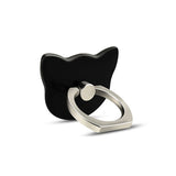 Finger Ring Mobile Phone Smartphone Stand Holder For iPhone XS Huawei Samsung cell Smart Round Phone black