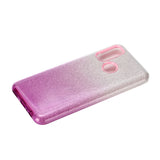 For HUAWEI Mate 30/Nova 5I pro/Mate 30 Pro/PSmart /Y5P/Y6P 2020 Phone Case Gradient Color Glitter Powder Phone Cover with Airbag Bracket purple