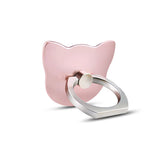 Finger Ring Mobile Phone Smartphone Stand Holder For iPhone XS Huawei Samsung cell Smart Round Phone Rose gold