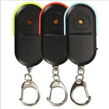 Wireless 10m Anti-Lost Alarm Key Finder Locator Keychain Whistle Sound with LED Light  Green light