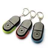 Wireless 10m Anti-Lost Alarm Key Finder Locator Keychain Whistle Sound with LED Light  Green light