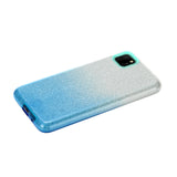 For HUAWEI Mate 30/Nova 5I pro/Mate 30 Pro/PSmart /Y5P/Y6P 2020 Phone Case Gradient Color Glitter Powder Phone Cover with Airbag Bracket blue