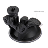 Car Sucker Bracket for GoPro DJI Osmo Action Camera Tripod Mount Record Holder Stand  black