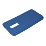 for XIAOMI Redmi NOTE 4X/NOTE 4 Lovely Candy Color Matte TPU Anti-scratch Non-slip Protective Cover Back Case Navy