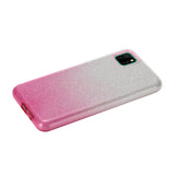 For HUAWEI Mate 30/Nova 5I pro/Mate 30 Pro/PSmart /Y5P/Y6P 2020 Phone Case Gradient Color Glitter Powder Phone Cover with Airbag Bracket Pink