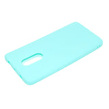 for XIAOMI Redmi NOTE 4X/NOTE 4 Lovely Candy Color Matte TPU Anti-scratch Non-slip Protective Cover Back Case Light blue