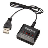 Mini USB Battery Charger 4 Port for Hubsan X4 H107 Quadcopter/Wltoys Helicopter/Syma X5C/UDI U816 UFO