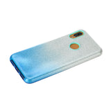 For HUAWEI Mate 30/Nova 5I pro/Mate 30 Pro/PSmart /Y5P/Y6P 2020 Phone Case Gradient Color Glitter Powder Phone Cover with Airbag Bracket blue