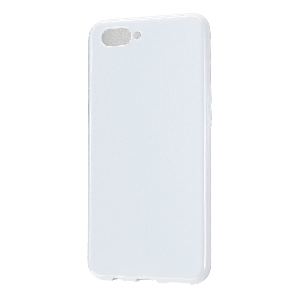 For OPPO A5/A3S/A9 2020 Cellphone Cover Soft Touch Anti-scratch Shockproof TPU Mobile Phone Case Milk white