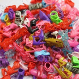 E-TING 10 Pairs/Lot Fashion Mini Shoes doll Doll accessories Random Style