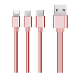 Charging Cable 3 in 1 for Android TYPE-C three-in-one mobile phone charging telescopic data line