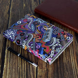 Universal Laptop Protective Case 7Inches Color Painted PU Cover with Front Snap Graffiti