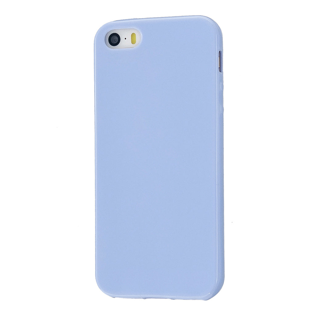 For iPhone 5/5S/SE/6/6S/6 Plus/6S Plus/7/8/7 Plus/8 Plus Cellphone Cover Soft TPU Bumper Protector Phone Shell Taro purple
