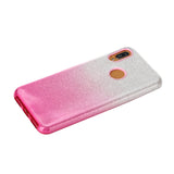 For HUAWEI Mate 30/Nova 5I pro/Mate 30 Pro/PSmart /Y5P/Y6P 2020 Phone Case Gradient Color Glitter Powder Phone Cover with Airbag Bracket Pink