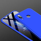 For Honor PLAY Ultra Slim PC Back Cover Non-slip Shockproof 360 Degree Full Protective Case blue