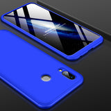 For Honor PLAY Ultra Slim PC Back Cover Non-slip Shockproof 360 Degree Full Protective Case blue