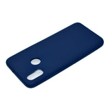 for XIAOMI Redmi S2 Lovely Candy Color Matte TPU Anti-scratch Non-slip Protective Cover Back Case Navy