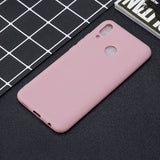 For HUAWEI Y9 2019 Lovely Candy Color Matte TPU Anti-scratch Non-slip Protective Cover Back Case 11