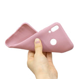 For HUAWEI Y9 2019 Lovely Candy Color Matte TPU Anti-scratch Non-slip Protective Cover Back Case 11