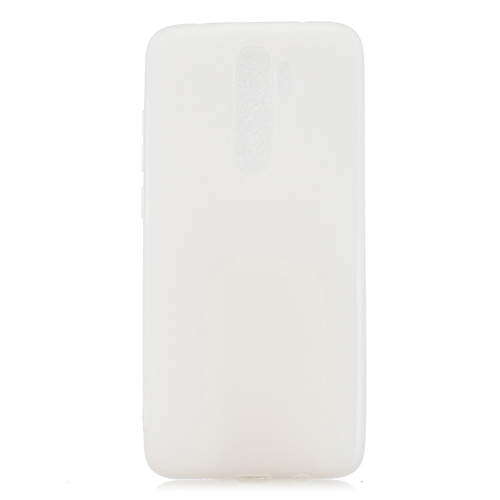 For Redmi NOTE 8 NOTE 8 Pro Soft Candy Color Frosted Surface Shockproof TPU Back Cover Mobile Phone Case white
