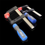 Heavy Duty F-Clamp with Non-Slip Handle Woodworking G-Clamp 5*30 CM