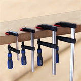 Heavy Duty F-Clamp with Non-Slip Handle Woodworking G-Clamp 5*30 CM