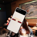 Gucci Icon Phone Case for iPhone6/6S, 6/6S PLUS, 7/8, 7/8plus, X/XS, XR, XS MAX Chic Mirror Full Protection Anti-falling black