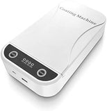 Wireless Phone Charger Ultraviolet Sterilization Box Antibacterial Mini Phone Mask Disinfection Case white