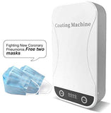 Wireless Phone Charger Ultraviolet Sterilization Box Antibacterial Mini Phone Mask Disinfection Case white