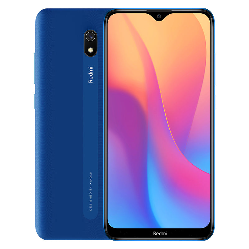 Xiaomi Redmi 8A 64GB ROM 4GB RAM Mobile Phone Snapdragon 439 Octa Core 6.22in 5000mAh 12MP Camera Smartphone blue_4+64G