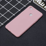 For OPPO F7 Lovely Candy Color Matte TPU Anti-scratch Non-slip Protective Cover Back Case 11