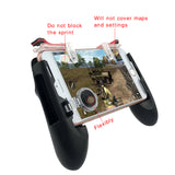 Game Gamepad for Mobile Phone Game Controller + Auxiliary Quick Button for IPhone Transparent