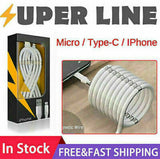 One Meter Data Charging Cable Magnetic Absorption Type C Line  type-C interface