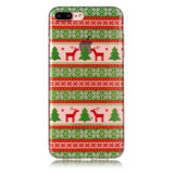 TPU Soft Shockproof Protective Phone Shell for iPhone7Plus Case Christmas Style Gifts