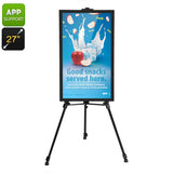 Intelligent 27-Inch Commercial Sign - Android OS, Audio Out, iOS + Android App