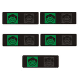 Smart Body Temperature Measurement Test Sticker LCD Display Thermometer Tablet Detection black