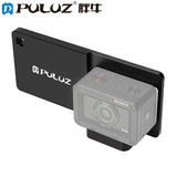 PULUZ Mobile Phone Handheld Gimbal Switch Mount Plate Adapter for Sony RX0   black