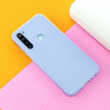 For Redmi Note 8/8 Pro Cellphone Cover Reinforced Soft TPU Phone Case Anti-scratch Full Body Protection Taro purple