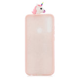 For Redmi 8/8A/5/Note 8T Mobile Phone Case Cute Cellphone Shell Soft TPU Cover with Cartoon Pig Duck Bear Kitten Lovely Pattern Pink