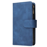 For iPhone 6 / 6S iPhone 6 plus / 6S plus iPhone 7 / 8 iPhone 7 plus / 8 plus Smart Phone Cover Coin Pocket with Cards Bracket Zipper Phone PU Leather Case Phone Cover  iPhone 7 / 8