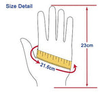 Lowpricenice Men PU Leather Winter Super Driving Warm Gloves Cashmere