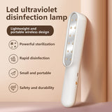 Disinfection Lamp UV Sanitizing LED Sterilize Light Mini Handheld Germicidal Lamp Pink