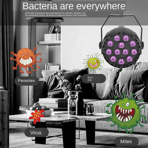 UV Disinfection Lamp Kill Mite Sterilizing Light Germicidal Disinfect UV Light U.S. regulations