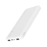 Portable Redmi Powerbank 20000mAh Dual USB Quick Charge for Xiaomi iPhone Smartphone white