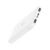 Portable Redmi Powerbank 20000mAh Dual USB Quick Charge for Xiaomi iPhone Smartphone white