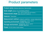 Quickly Thermometer Digital LCD Fast Thermometer In 20 Seconds Househeld Health Care Pink